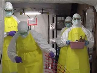 A Look Inside US Ebola Facility in Monrovia