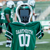 Go Big Green! Dartmouth is testing the VGo robot to help diagnose concussions when neurologists aren't at the game.
