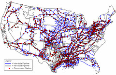 Compressor Stations, USA