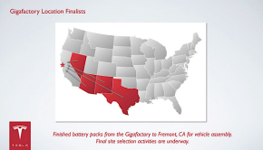 Tesla's war between the states for the Gigafactory (Tesla)