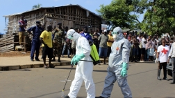 The number of Ebola cases is surging in Sierra Leone as the country suffers from a lack of treatment centers, while lack of food and basic goods is forcing some people to leave quarantine areas, the United Nations said.