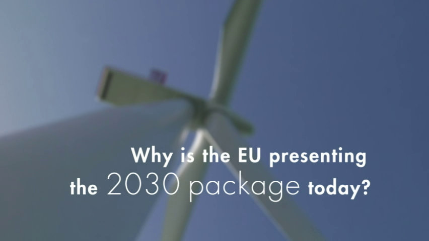 Why is the EU presenting the 2030 package today?