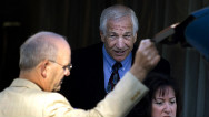 Sandusky gave accuser odd stare in court