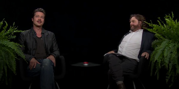 Brad Pitt’s Hilariously Awkward and Offensive ‘Between Two Ferns’ Interview