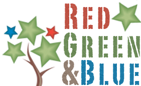 Red, Green, and Blue logo