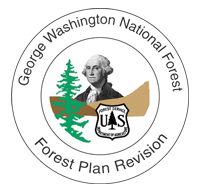 [Logo]: George Washington Forest Plan Revision logo