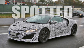 2016 Acura NSX Spotted Testing