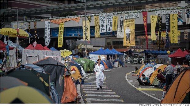Hong Kong's wealth gap fuels protests