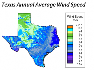 West Texas and the Panhandle are Texas' most prolific wind producers