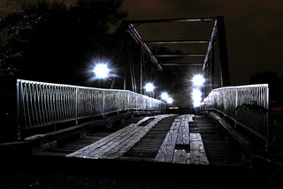 Old Alton Bridge, a.k.a. "Goatman's Bridge"