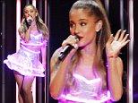 NASHVILLE, TN - NOVEMBER 05: Ariana Grande performs during the 48th annual CMA awards at the Bridgestone Arena on November 5, 2014 in Nashville, Tennessee.  (Photo by Terry Wyatt/FilmMagic)