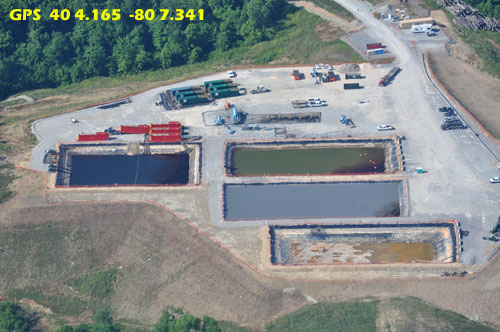 Centerville Pa frack pits