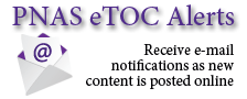 Sign up for PNAS eTOC alerts