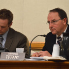 State Sen. Tom Tiffany, R-Hazelhurst, said at a Monday legislative hearing that he wants to prevent local governments from changing local regulations in ways that hurt existing and permitted nonmetallic mines.