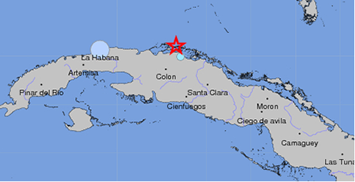 Magnitude 5.1 Earthquake in Cuba