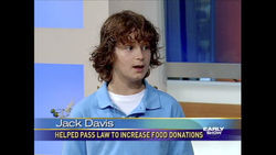 Jack Davis during a 2010 appearance on The Early Show.