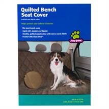 Top Paw Quilted Bench Seat Cover
