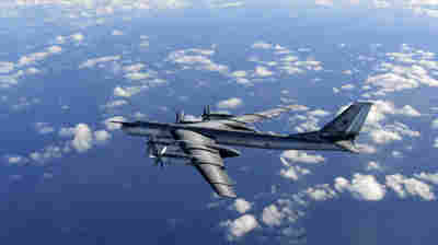 NATO has reported a spike in Russian military activity at sea and in NATO and other Western European countries' airspace, as tensions mounted over Ukraine. Here, a Russian military long-range bomber aircraft flies in international airspace on Oct. 29.