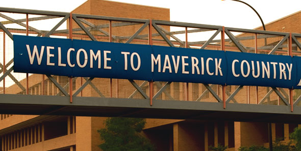 University Students at the Maverick Activities Center