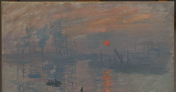 Claude Monet's Impression, Soleil Levant, 1872, oil on canvas