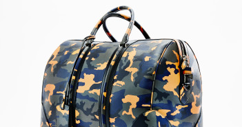 Givenchy duffel, photograph by MINDY BYRD/THE PHOTO DIVISION