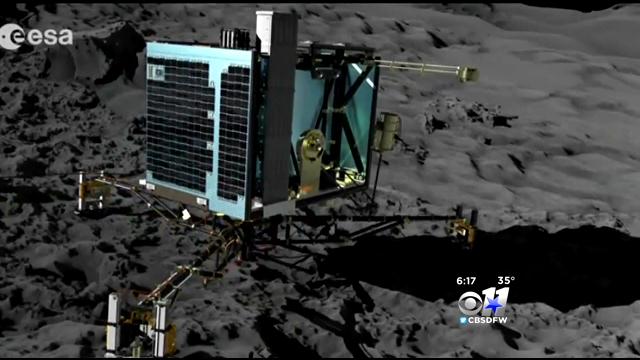 Cheers At UTA With Philae Lander Touchdown On Comet