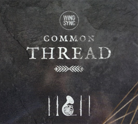 Front cover of WindSync's Common Thread CD