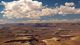 Canyonland clouds: Clouds float above the Green River