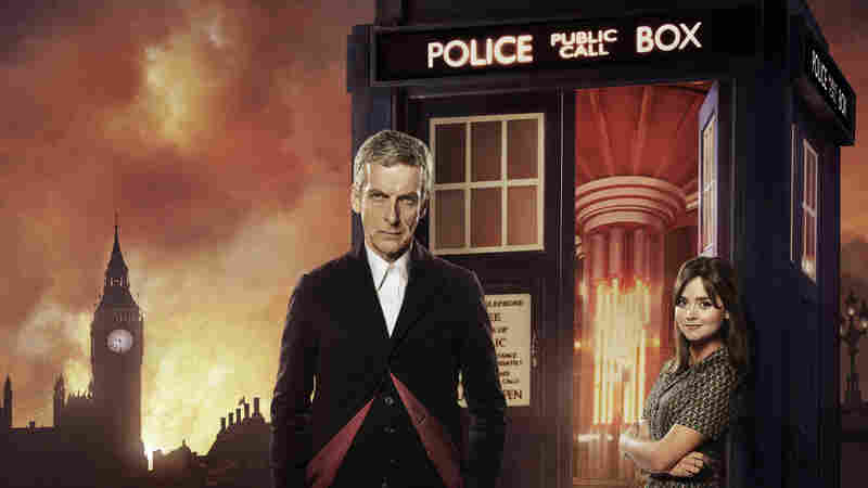 Peter Capaldi and Jenna Coleman star in the BBC series Doctor Who.