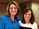 Karen Borta and Sally Field (credit: CBS 11 News)
