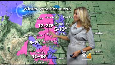 Thursday's Forecast: Snow Heading For The Mountains, Warmer Temps For Front Range