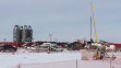 The fracking site in Weld County where one person died. (credit: CBS)