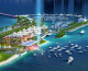 Rendering for the improved Miami Marine Stadium Park, the new host of the Miami International Boat Show starting in 2016. (Source: Friends of Marine Stadium)