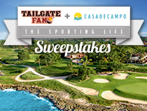 TAILGATE FAN TRIP TO PARADISE SWEEPSTAKES