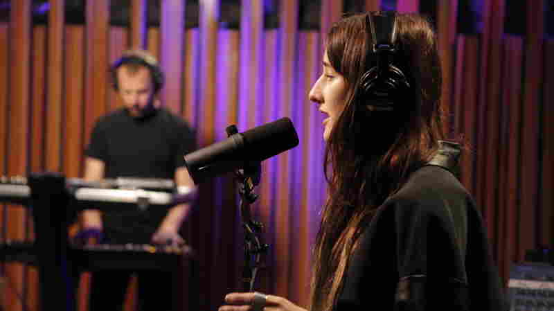 Zola Jesus performs on KCRW's Morning Becomes Eclectic.