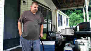 The injuries Jack Blankenship sustained after a 300-pound rock pinned him to the ground while working in a coal mine prevent him from sitting for long periods of time or walking far. He says he's in constant pain.