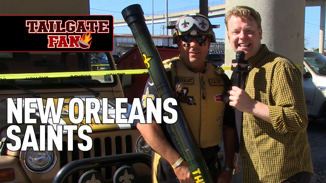 Tailgate Fan: New Orleans Saints