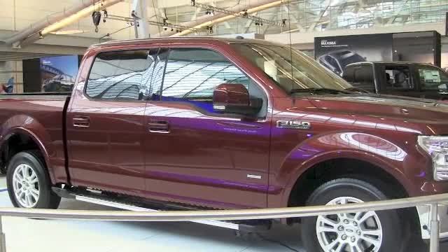 First Alcoa aluminum F-150 rolls off the production line (Video)