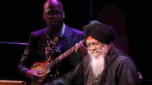 Dr. Lonnie Smith at the Blue Note 75 concert.