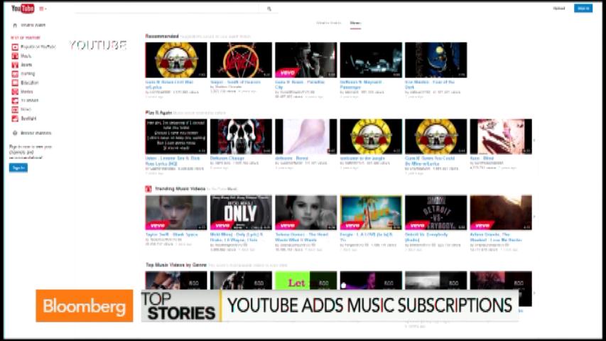 YouTube Takes On Apple With Music Subscription Service (Video)