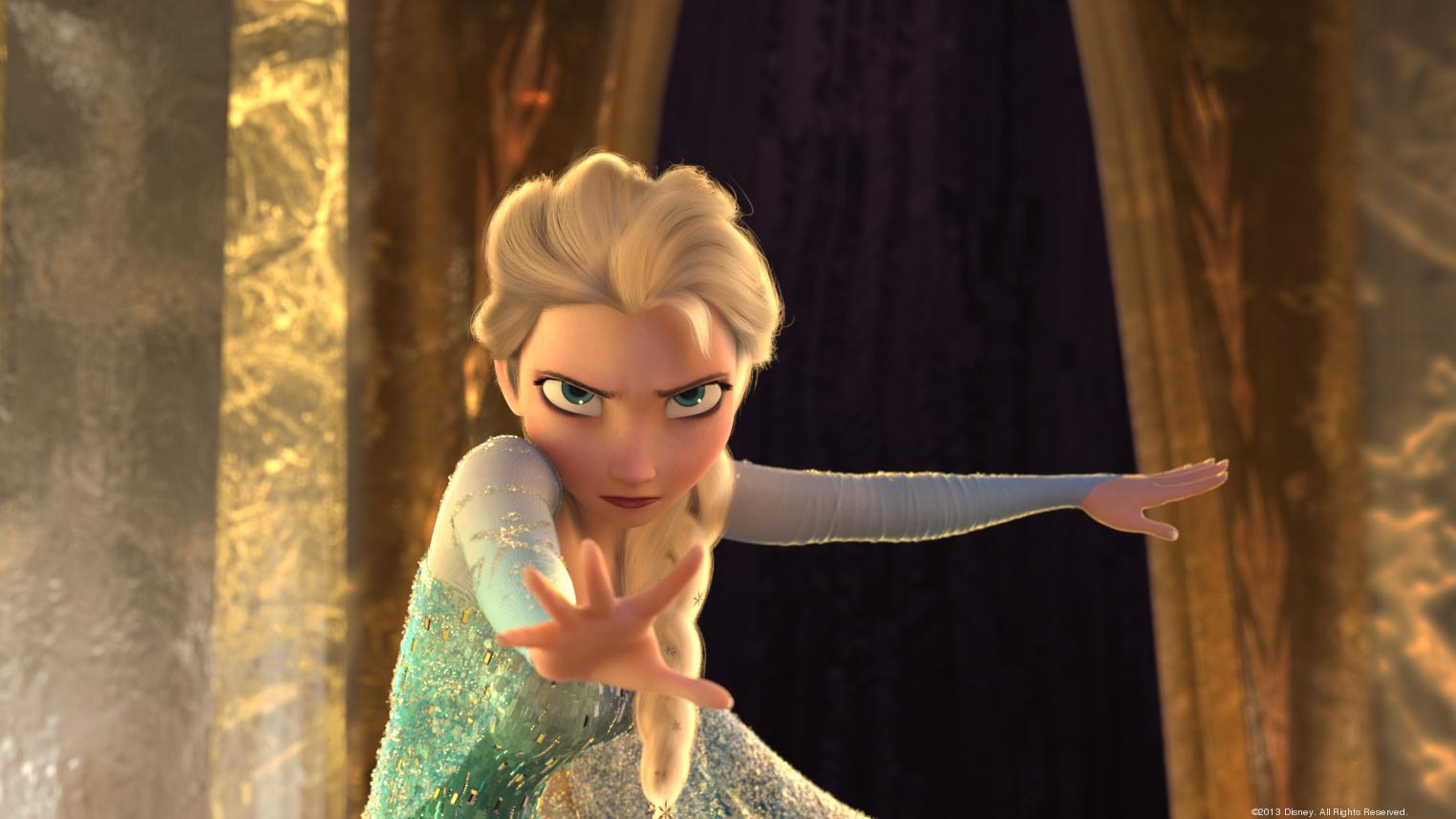 Frozen is now a worldwide phenomenon, but it’s Elsa who has taken center stage