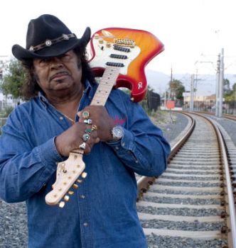 Guitar Shorty was born in Houston. Shorty is often credited as being an influence for his young friend Jimi Hendrix. Photo: Angel Muniz, Alligator Records