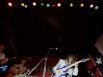 Little Joe Washington, blues musician, onstage at the Continental Club, when he used to have a weekly gig, in Houston.