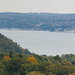 A view of the lower Hudson River from Valley Cottage, N.Y., in Rockland County.
