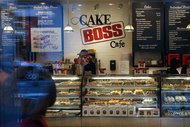 The Cake Boss Cafe in Port Authority Bus Terminal. The 