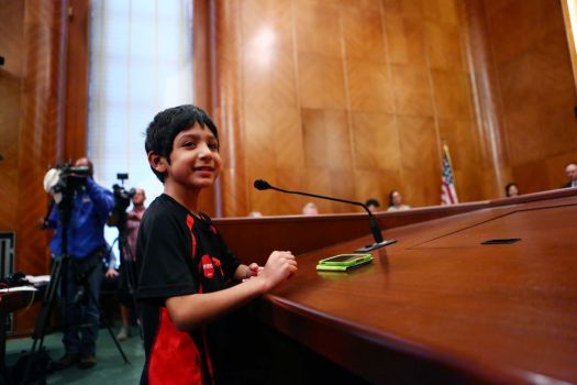 Joaquin Garcia speaks to the Houston City Council in favor of the equal rights ordinance on May 28, 2014. Photo: Marie D. De Jesus, Houston Chronicle / © 2014 Houston Chronicle