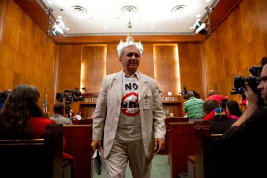 David Maldonado also addressed City Council, but he opposed the measure.  Photo: Marie D. De Jesus, Houston Chronicle / © 2014 Houston Chronicle