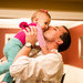 After a day at work for Ernst & Young this week, Todd Bedrick played with his 10-month-old daughter at the family's home in Portland, Ore. With the support of his employer, he took six weeks off starting in May for paternity leave. He learned to lull his baby to sleep and said the time helped him form a bond with her.