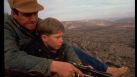 8-yr-old Kemper Cowden with father, Lynn, during first deer hunt &amp; male initiation, near the Pecos Bend ranch in 1991.