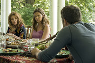 Ruth Wilson as Alison and Deirdre O'Connell, far left, as her mother in 